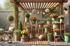 Wooden-Flower-Bed-and-Garden-Corner-Ideas-15