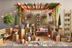 Wooden-Flower-Bed-and-Garden-Corner-Ideas-17