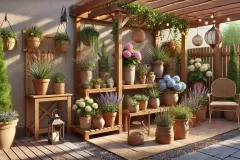 Wooden-Flower-Bed-and-Garden-Corner-Ideas-24