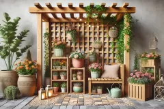 Wooden-Flower-Bed-and-Garden-Corner-Ideas-25