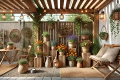 Wooden-Flower-Bed-and-Garden-Corner-Ideas-26