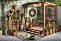 Wooden-Flower-Bed-and-Garden-Corner-Ideas-3