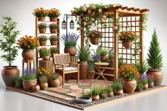 Wooden-Flower-Bed-and-Garden-Corner-Ideas-32